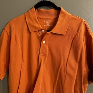 St. John's Bay Men's Orange Polo Shirt